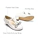 DREAM PAIRS Girls Dress Shoes Mary Jane Heel T-Strap Party Flower Wedding Princess Pumps for Little Big Kid,Size 4 Big Kid,White,KKUMPU2505