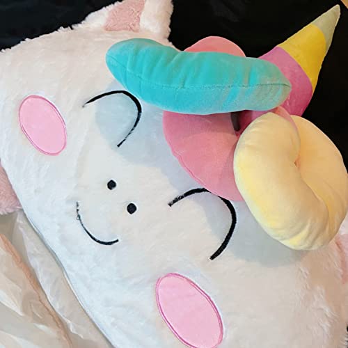 Nalexmi Kids Happy Sleeping Bag, Animal Slumber Bags For Kids, Toddlers, Boys, And Girls, Soft Pillow, Preschool Nap Mat, Naptime, Daycare Age 3+ (Pink Uni) #TOP2