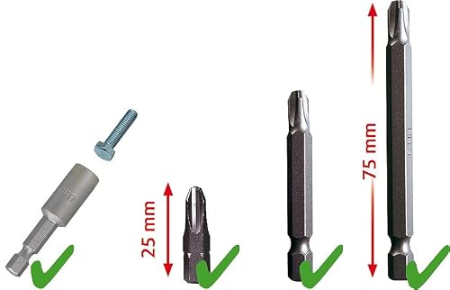 Brilliant tools Coffret embouts vissage 208 pièces - vue 6