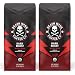 Death Wish Whole Bean Coffee Bundle Deal, The World's Strongest Coffee, Fair Trade and USDA Certified Organic - 1 LB(16 oz) - (Pack of 2)
