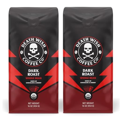 Death Wish Coffee Extra Bold Dark Roast