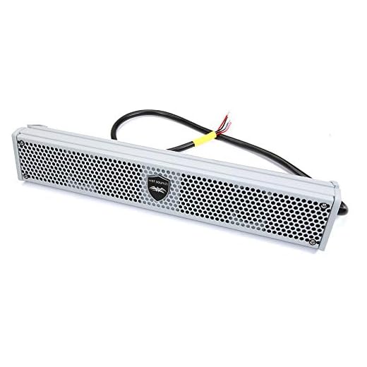 wet sounds Stealth-6 CORE-W Passive 6-Speaker Soundbar - White