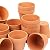 [26 Pack] 4" Planter Nursery Pots Clay Pots Terracotta Pot Clay Ceramic Pottery Planter Cactus Flower Pots Succulent Nursery Pots Garden Terra Cotta Pots with Drainage Hole