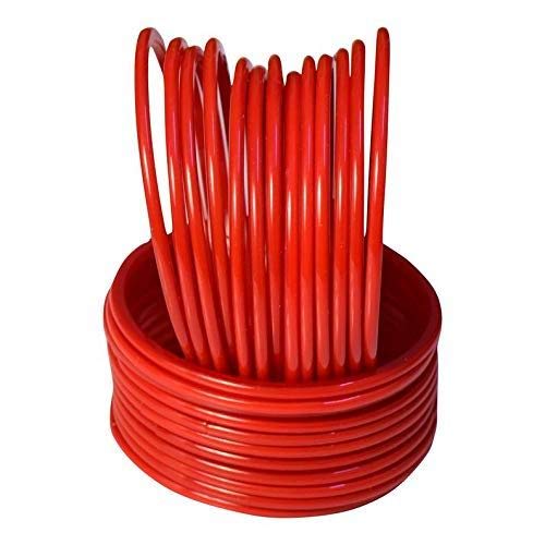 Zahras Traditional Plain Red Glass Bangles for Women (2.8 Size, Set of 24 + 6 Extra) (B089G3LZZ4) Amazon Price History, Amazon Price Tracker