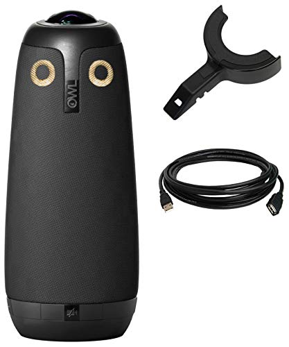 Meeting Owl Premium Pack - 360 Degree, 720p Video Conference Camera (Automatic Speaker Focus, Perfect for Huddle Rooms)