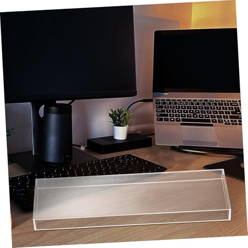 Cubierta acrílica transparente para teclado mecánico y protector antipolvo de computadora 6