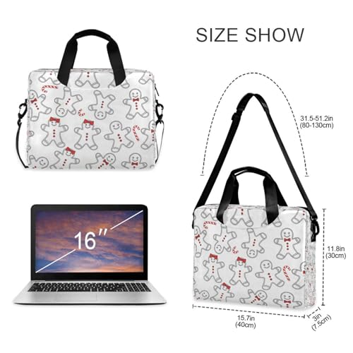 Bolsa para laptop senya con diseño navideño miniatura 5