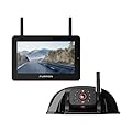Furrion Vision S+ RV Observation System with 7" Monitor, Sharkfin, Infrared Night Vision, Live Streaming, Wide Viewing Angle - FOS7HTASF