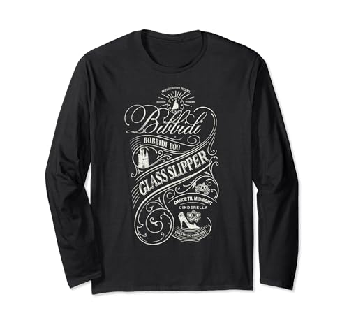 T-shirt Cendrillon Disney à manches longues et motif citation en écriture cursive pour femme