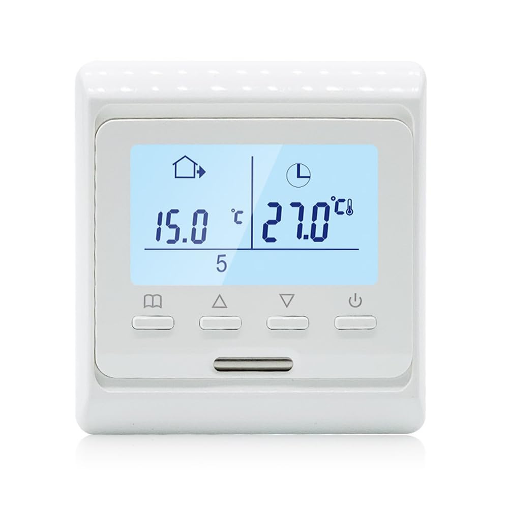 UDSKNV[KSL Floor Heating Temperature Control Digital LCD LCD Heating Thermostat Programmable Switch E51.716 16A