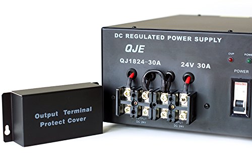 ★ Transformateur AC-DC abaisseur de tension de 220 ou 110 volts vers 24 volts 30 Ampères US-TRONIC ★★ Permet de convertir le 220VAC ou le 110VAC en 24-28VDC stabilisé ★★ Il délivre en sortie une alimentation stabilisée 24 volts (équivalent de la pleine charge d'une batterie) ★ Sa faible tension d’ondulation en fait l’outil idéal pour brancher toute application en 24 Volts ne dépassant pas les 30 ampères ★