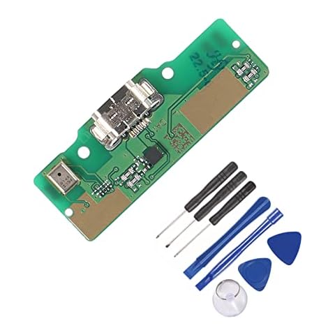 ALAMSCN Charging Port Dock Connector for Samsung SM-T290 Charging Port Flex Cable Replacement with Repair Tool Kits Cover