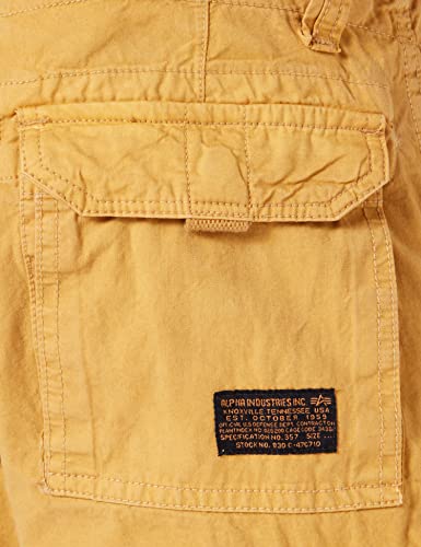 Alpha Industries Jet Short Short für Herren Wheat – Ansicht 5