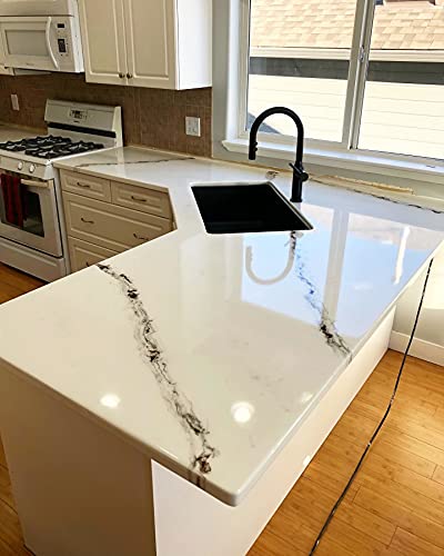 Stone Coat Countertops White Epoxy Undercoat – Epoxy Paint And Epoxy Primer For Coating Mdf, Plywood, And Porous Materials! Great For Diy Epoxy Countertop Kit! 1 Quart thumb #3
