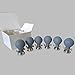 ECG EKG Suction Electrode Ball Adult Size ( 6 Pieces/Set )