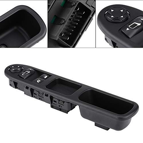 Botão levantador de vidro, interruptor de vidro elétrico robusto 6554.QC para substituição de reparo