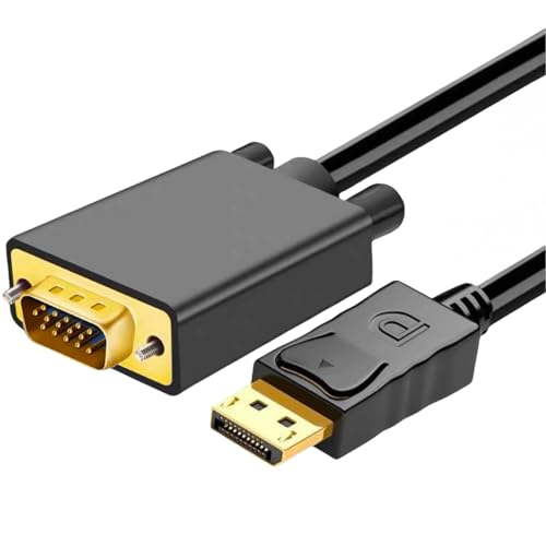 AKWOR Displayport to VGA Cable 6FT, DP to VGA Cable