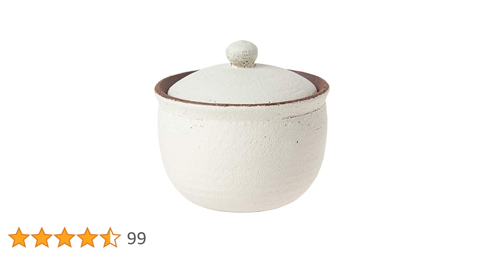 へちもん 信楽焼 湿気を吸収し調湿 サラサラ維持 塩壺 大 白