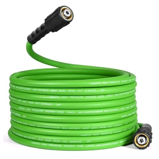YAMATIC Flexible Pressure Washer Hose