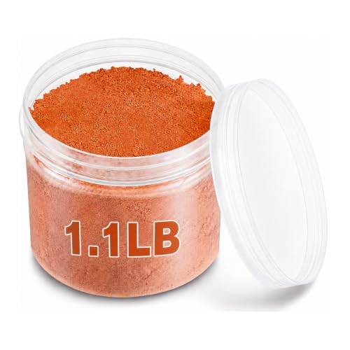 Teenyyou 1.1 Pound Cerium Oxide Polishing Powder for Glass with 1 Plastic Bottle 3.5 Um Cerium Oxide High Grade Polishing Compound Glass Scratch Remover for Repair Buffing Ceramics