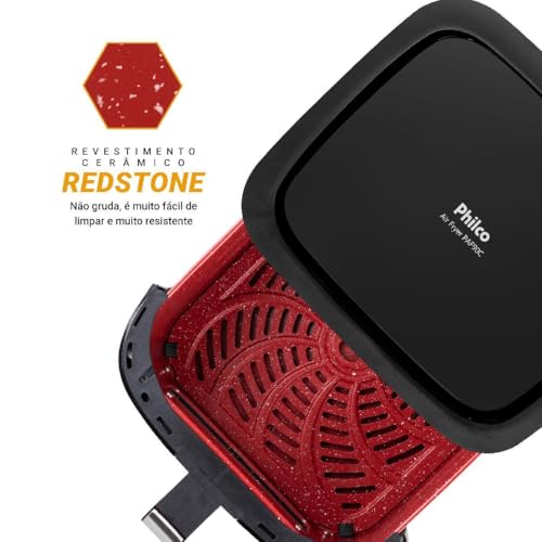 Air Fryer Philco 9L Visor Glass Painel Digital PAF90C 127 - Imagem 8