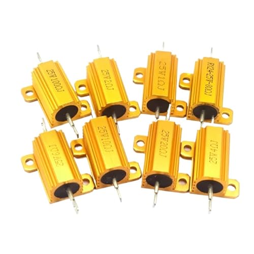 Résistance bobinée RX24 25W 2K Ohm en aluminium pour circuits