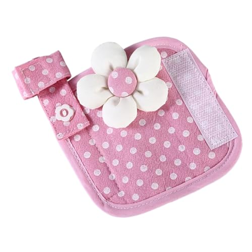 Generico Coprimaniglia per Frigorifero e Lavastoviglie Antiscivolo Rosa Protezione Maniglia Elettrodomestici da Cucina Chiusura a Strappo Adatto per Forno a Microonde e Mobili