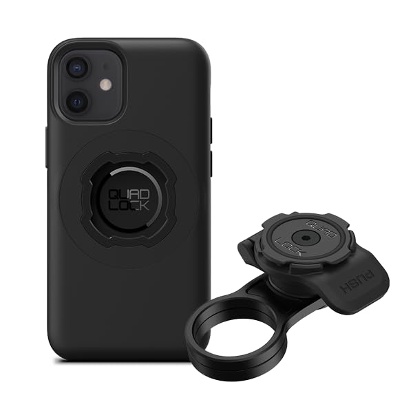 Quad Lock Stem Cap Bike Mount Kit with MAG Phone Case for iPhone 12 Mini