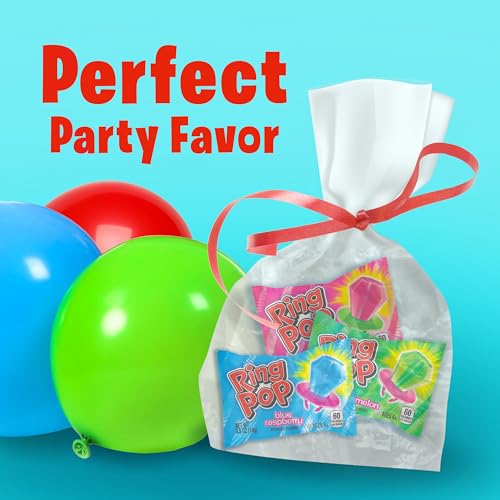 image for Ring Pop Lollipops - Bulk Candy Individually Wrapped Suckers Variety P