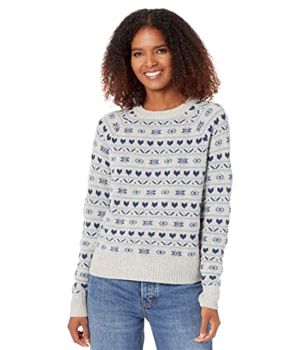 Image of Toad&Co Cazadero Crew Sweater Heather Grey Ii XS