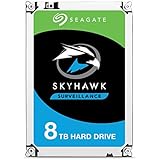 Seagate SkyHawk 8TB Surveillance Internal Hard Drive HDD &ndash; 3.5 Inch SATA 6Gb/s 256MB Cache for DVR NVR Security Camera System with Drive Health Management (ST8000VX0022)