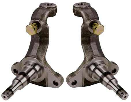 New Wilwood Front Disc Brake & Stock Height Spindle Kit With Steering Arms, 11" Drilled Rotors, Black Calipers, Pads, Hubs, Lines For 67-69 Gm F-Body 68-74 X-Body Camaro Firebird Nova Ventura #TOP3