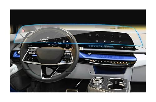 Ciloc Láminas Protectoras Pantalla para Cadillac IQ 2024 Película Alta Definición para Táctil Salpicadero Coche Protector Pantalla Templado 33