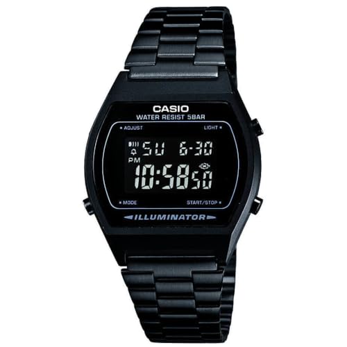 Casio Orologio Digitale Uomo con Cinturino in Acciaio Inox B640WB-1BEF