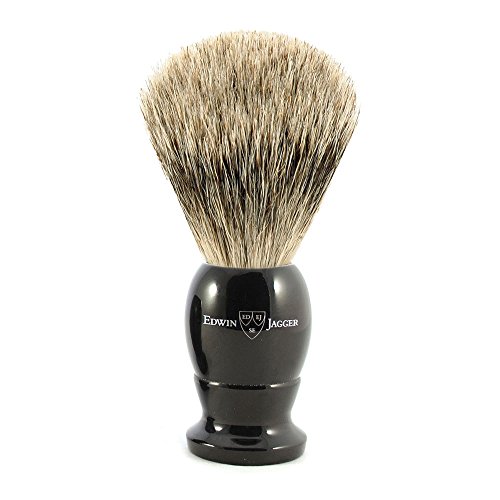 Edwin Jagger Best Badger Light Horn Shaving Brush Small 9EJ876