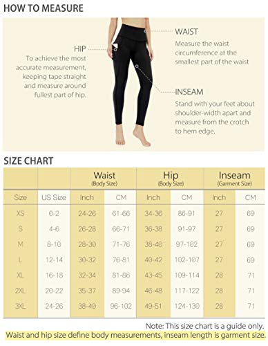 image for ODODOS Women's High Waisted Yoga Leggings with Pocket, Workout Sports 