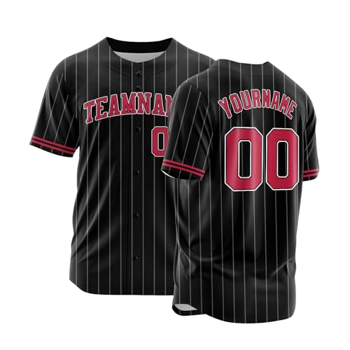 Custom Baseball Jersey Personalized Softball Jerseys Stitched/Printed Name Number for Men/Women/Youth miniatura 3