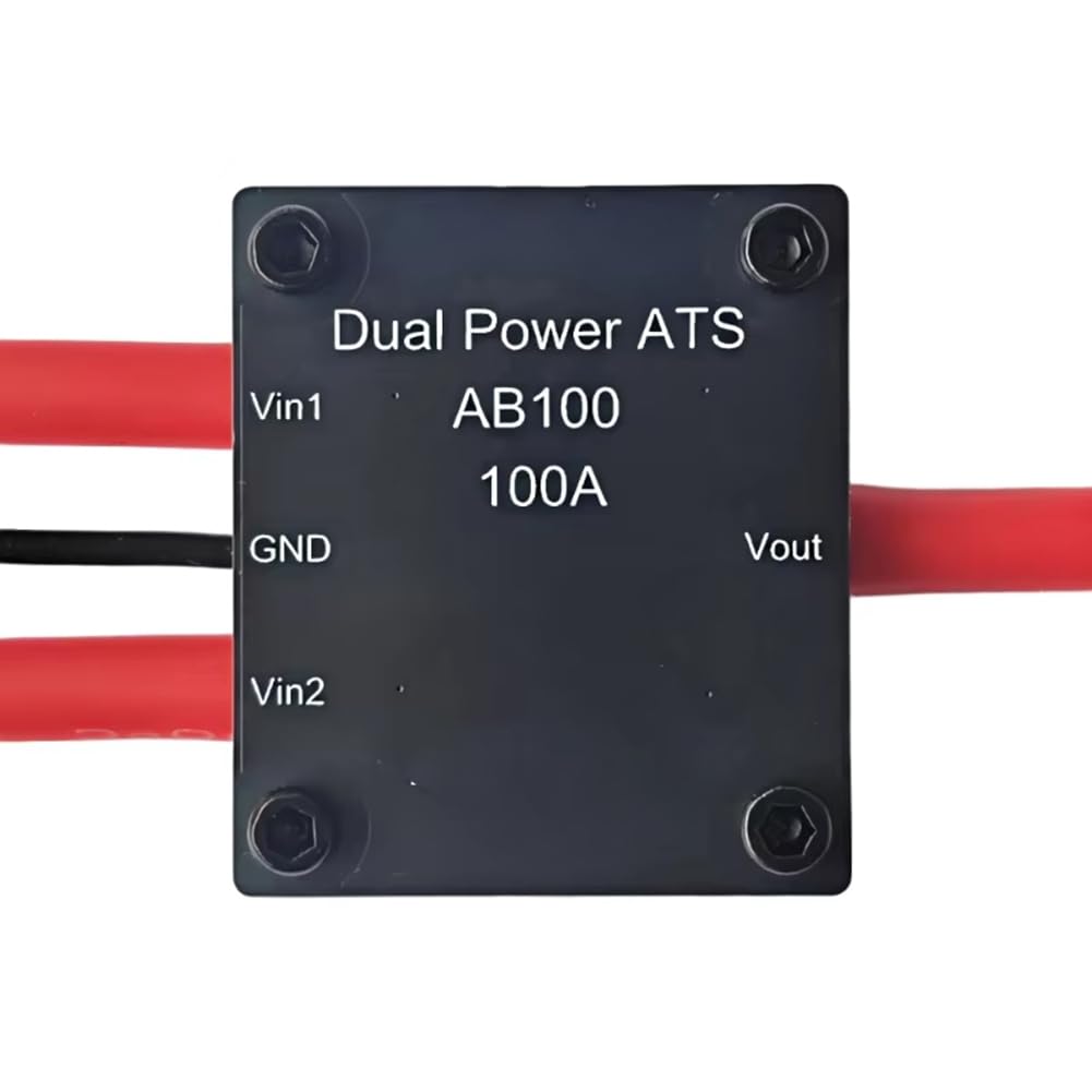 Disjoncteur ATS double alimentation 12V 24V dechargeur parallele pour systeme hors reseau