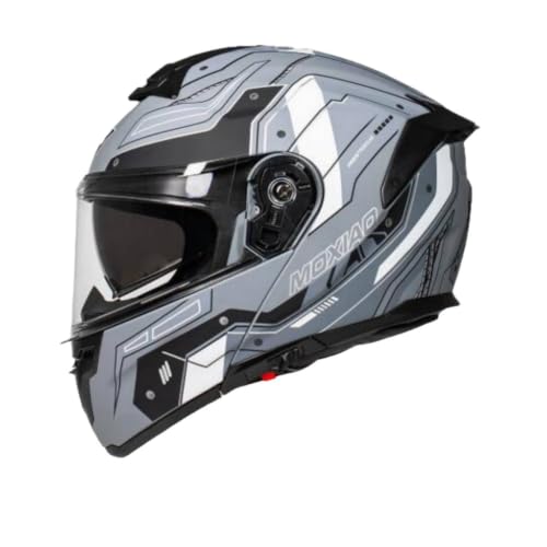 Casco modular abatible para ciclistas con rutas bajo el sol