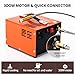Portable PCP Air Compressor, 4500PSI/30MPa Water & Oil-Free,12V DC/110V AC Dual Power with Power Converter, Built-in Cooling Fan, High Pressure Air Pump for Airguns, Paintball Tank