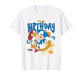 Sonic The Hedgehog Birthday It's My Birthday Cheering Sonic T-Shirt