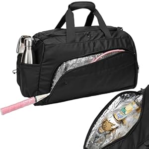 60L Duffle Bag for Travel – Gym Bag With Wet Compartment & Shoe Compartment Large Duffle Bag, Waterproof Duffel Bag for Travel, Weekender Bags for Women Travel Bag for Men – Black Gym Bag