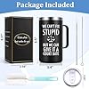 Lifecapido Lawyer Gifts for Men, We Can't Fix Stupid But We Can Give It A Court Date 20 oz Insulated Coffee Mug, Attorney Gifts for Men, Christmas Gifts Birthday Gifts for Lawyers, Attorneys, Black