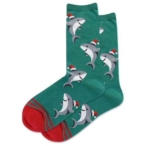 Hot Sox Women's Winter Holiday Fun Crew Socks-1 Pair Pack-Cute & Funny Gifts-Christmas and More