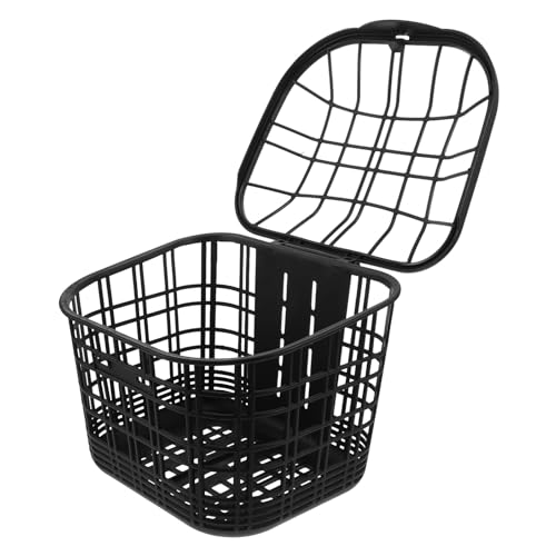 Amazon Healifty Thickened Front Bicycle Basket with Pre-drilled for Electric Bikes Large Capacity Sturdy Storage Basket for Groceries Pets Books Fit for Cycling and Outdoor Use #ad