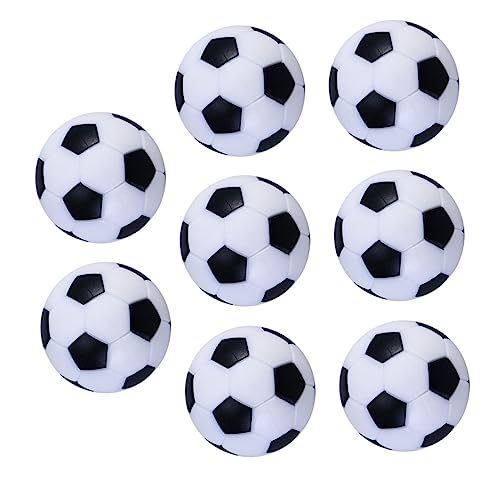 YARNOW 32mm Plastic Tabletop Soccer Balls 8pcs Pack Replacement Balls for Football Machine Boys and Girls Toy