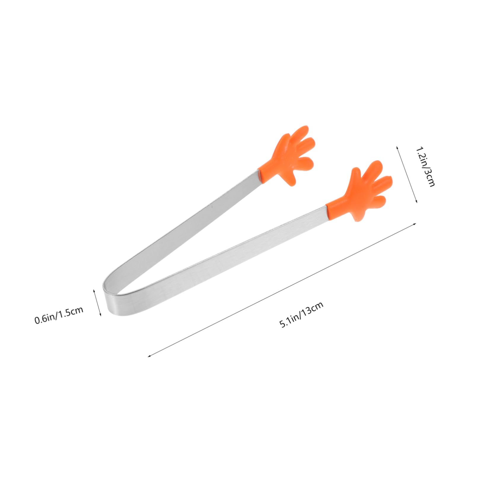 OFFSCH Multifunctional Food Tong for Ice Cubes and Portable Bbq Tongs Non Slip Grip for Serving Appetizers Kitchen Use