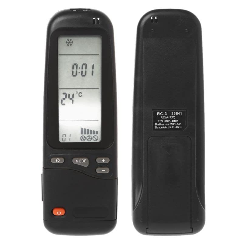 Sostituzione telecomando universale del condizionatore d'aria, regolatore di condizionamento, per Electra/per Emailair/per Elco RC-41-1 RC3 25IN1