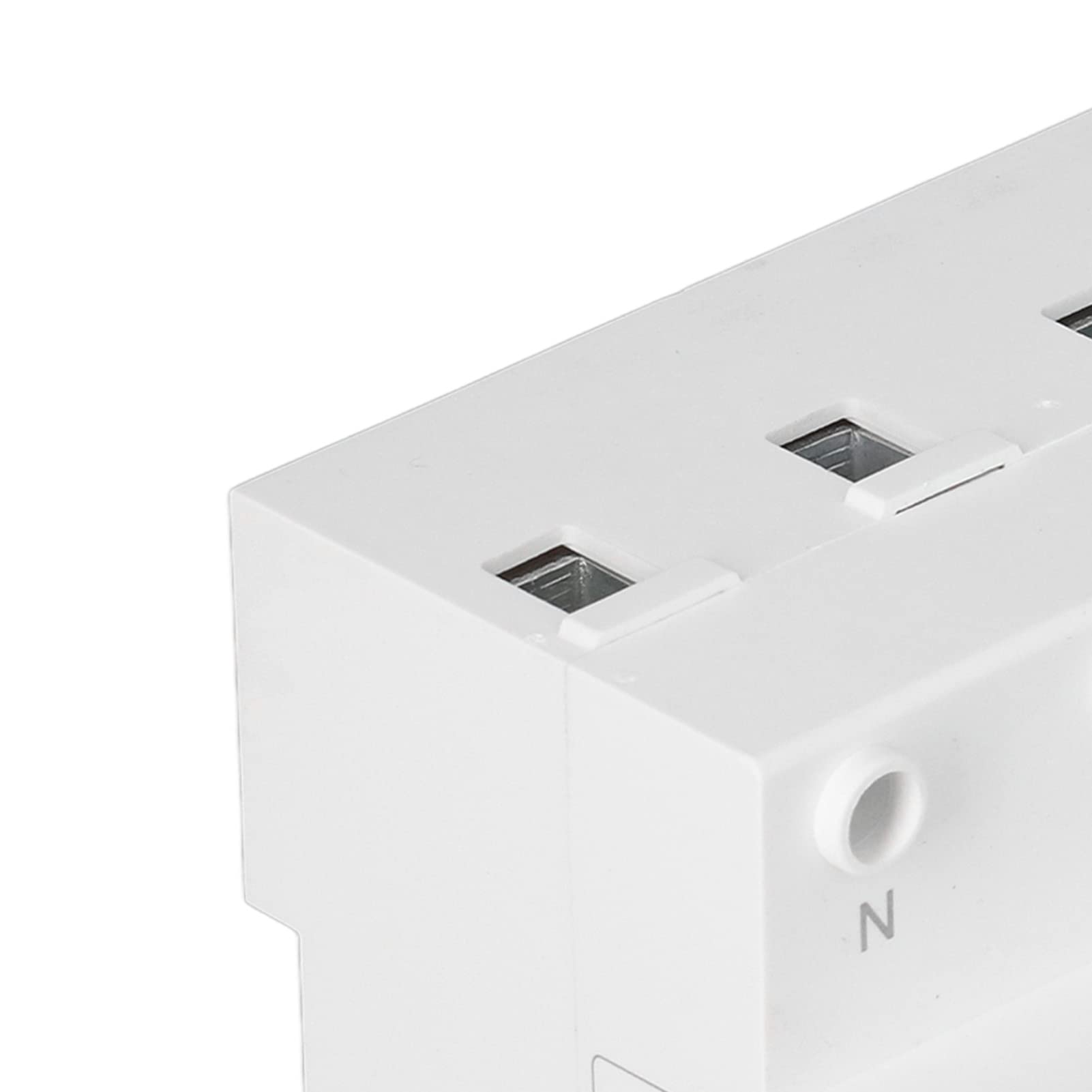 JAWL Dispositivo de Protección de Energía de Pantalla Digital Trifásica AC220V 380V Fácil de Instalar bajo Protector contra Sobretensiones Ajustable para el Hogar (63A)