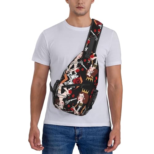 Mochila tipo sling para viaje y camping unisex miniatura 5